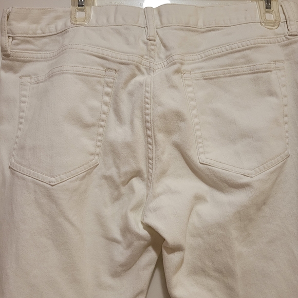 LADIES RALPH LAUREN SPORT WHITE JEANS SIZE 31 - Picture 4 of 5